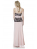 Slim Sweetheart Neck Chiffon Bridesmaid Dress With Sash